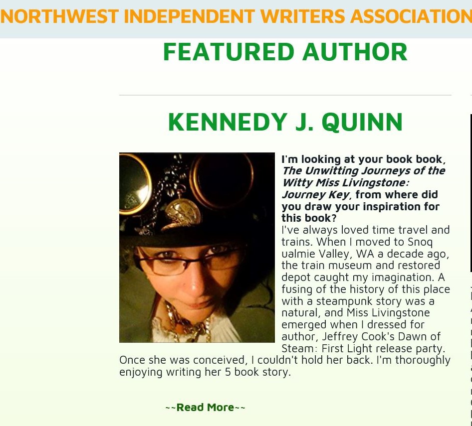 featured author clip